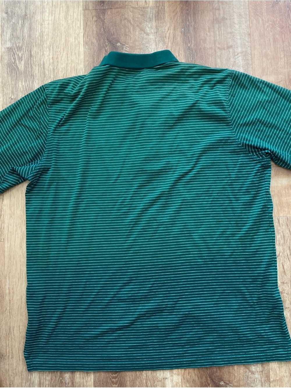 Amen Corner Masters Golf Polo Shirt Mens XL Green Striped Augusta National Flaw - Picture 10 of 10